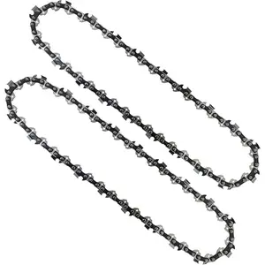 2PC 10 Inch Pole Saw Chain for Harbor Freight Atlas 59209 80V, 10" Chainsaw Chains Replacement for Atlas 59209 80V Polesaw, not fit 40V Chainsaw