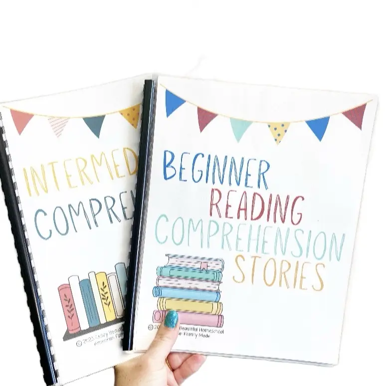 Beginner & Intermediate Level Comprehension Stories Bundle, Educational Teaching Supplies Textbook Set Beginner & Intermediate Level Comprehension Stories Bundle, Educational Teaching Supplies Textbook Set