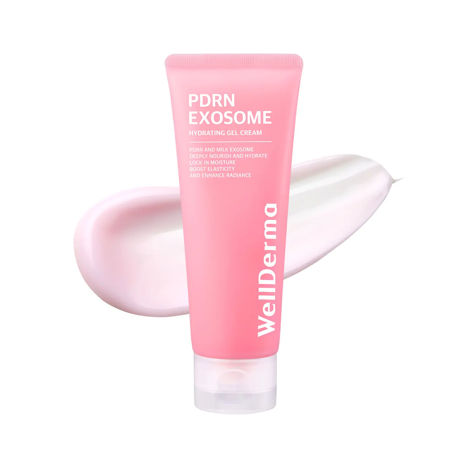 WellDerma PDRN Exosome Hydrating Gel Cream for Deeply Nourishing and Hydrating Lock in Moisture Boost Elasticity and Enhance Radiance