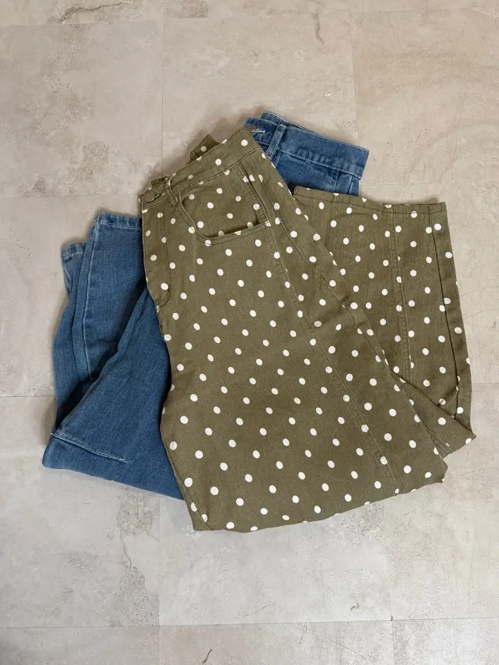 Olive Grove Barrel Jeans Olive Grove Barrel Jeans