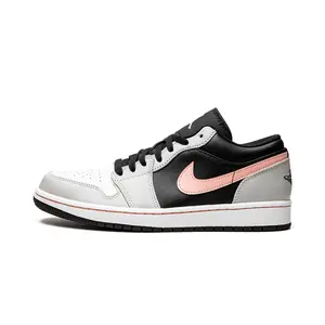 Air Jordan 1 Low "Black Grey Coral" 553558 062