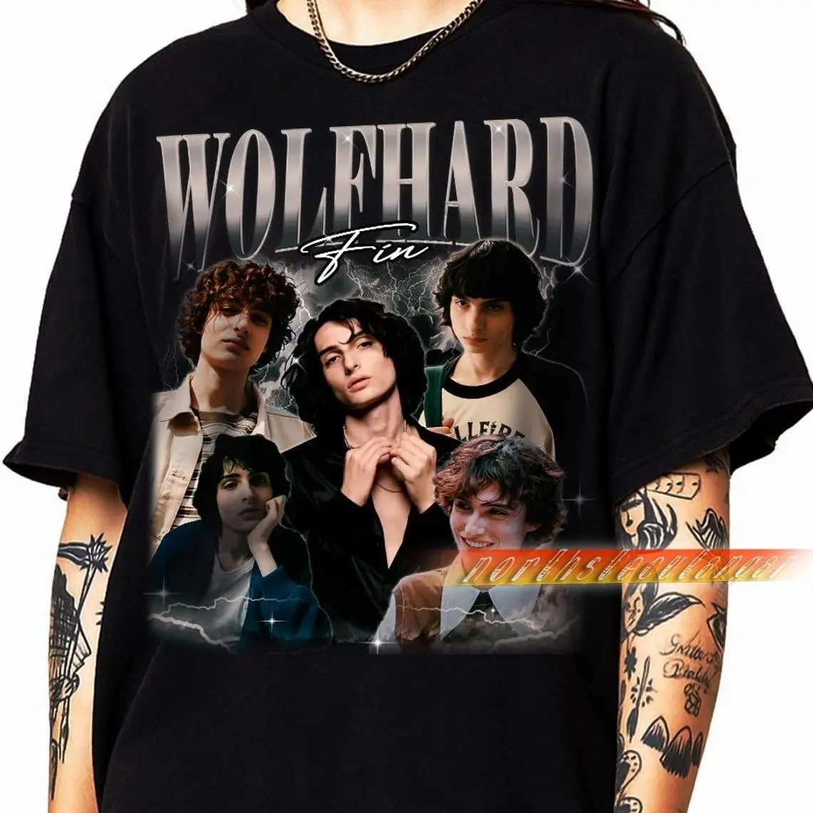 Finn Wolfhard It Movie Vintage Graphic T-Shirt, Richie Tozier Tee, Horror Movie Fan Shirt, Collector Gift T080817