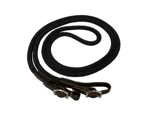 Parelli Finesse Black Rope Horse Riding Reins, Equestrian Leisure & Outdoor Recreation Equipment