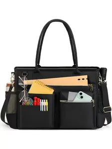 Women's 15.6 Inch Laptop Bag, Teacher Tote Bag, Nurse Bag, Professional Laptop Messenger Bag, Shoulder Backpack, Large Handbag, Business Office Briefcase, Net Bag, Travel Essentials