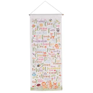 Canvas Wall Hanging - Kids A to Z Canvas