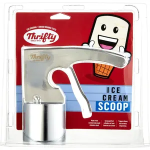 Old time ice cream scooper rite aid original stainless steel scoop cylinder ice cream scoop with trigger commercial grade stainless steel ice cream scoop