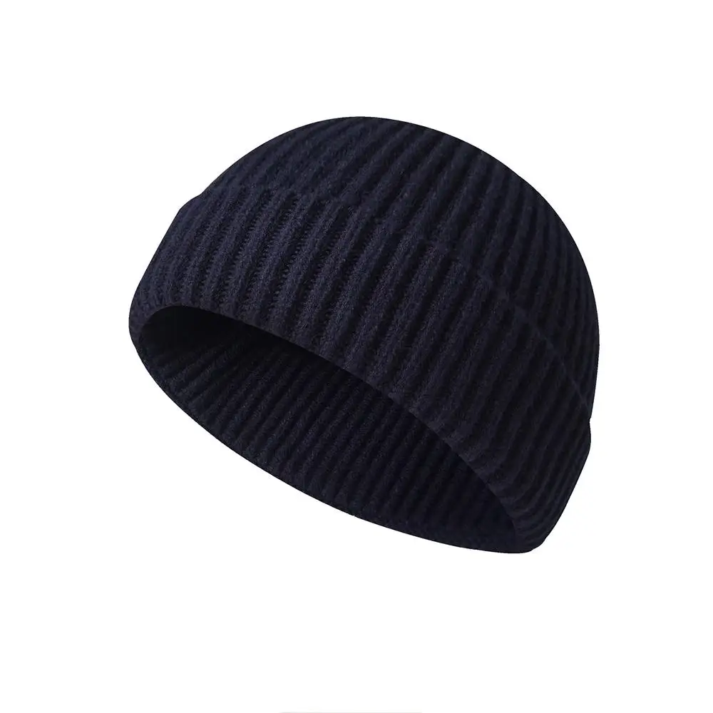 Solid Color Beanie Hat, Autumn & Winter Warm Knitted Hat, Casual Outdoor Sports Hat For Men & Women