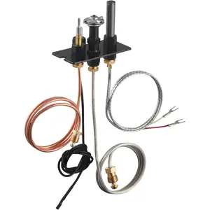 VEVOR Gas Pilot Assembly, OE 2090-012, 2198-012, SRV2090-012, Natural Gas Ignition Replacement, Fireplace Pilot Kit Compatible with Heatilator, Heat Glo, Quadra-Fire, MajesticVEVOR Super Brand Day