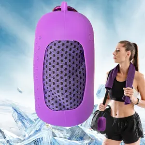 Quick Dry Towel Super Absorbent Microfiber Travel Towel Compact Fast Drying for Camping Gym Beach Swimming Yoga Sports Perfect Sweat Towels Purple
