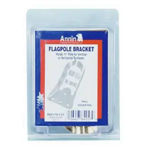 212 MAIN 0.75 in. Steel Flagpole Holder - Replacement Bracket for Flag Poles, Sailing & Outdoor Sports Accessory