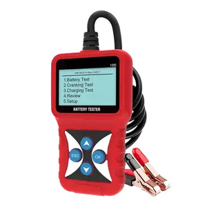 12V   Tester, Load Tester Automotive 100-2000 CCA Alternator Analyzer Digital    & Cranking System Testing Tool for     ATVs RVs