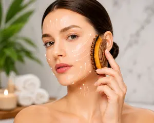 Facial Contour Lymphatic Brush