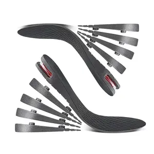 Height Increasing Insoles, 1 Pair Breathable Comfortable Shoes Insoles with Air Cushion, Shoes Insert for Men & Women, Insoles For Athletes, Breathable Heightening Insoles