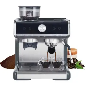 GARVEE 1450W 120V 20 Bar Espresso Machine with Steam Wand, Fast Heat