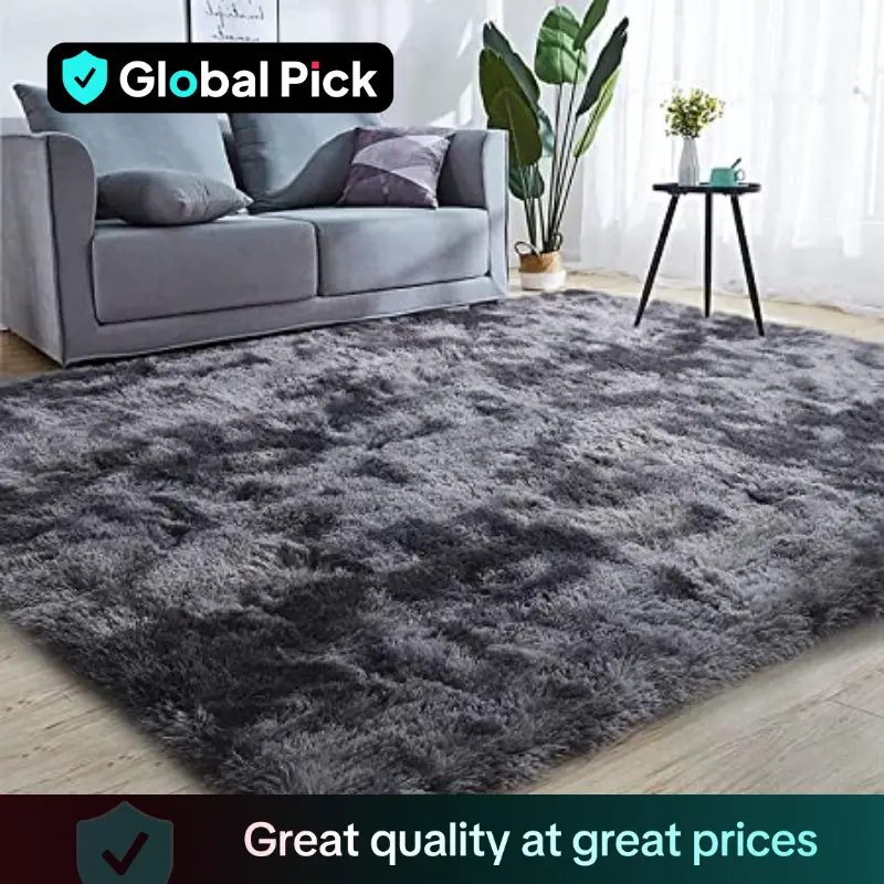 Modern Style Faux Fur Rug, 1 Count Soft Floor Mat, Decorative Carpet for Home Living Room Bedroom Study Room, Valentine's Day Gift