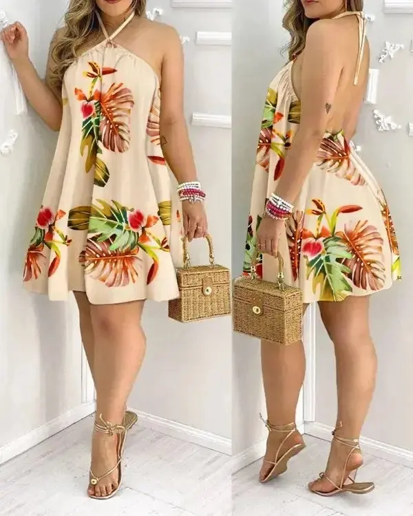 Halter Neck Dress