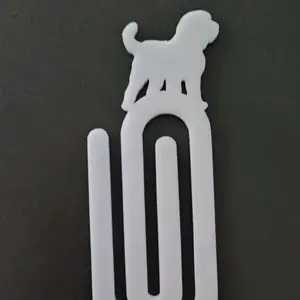 Doodle Sublimation Paperclip Acrylic Blank for Crafting and DIY Projects