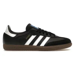 adidas Samba OG Black White Gum Youth and Womens - Classic Street Style Everyday