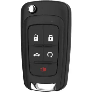 Replacement Flip Fob for Buick Verano 2012-2017 FCC OHT01060512 Part Number 13504199 13574863 13504259 13504204