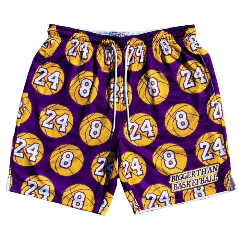 8/24 Tribute - Shorts | Breathable Basketball Shorts for Gym & Training, Lightweight & Comfortable