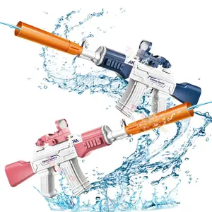 Party Games And Event Supplies Electric Water Guns With Muzzle Flame High Capacity Squirt Guns Summer Outdoor Beach Swimming Pool Party Toy For Halloween, Christmas Event & Party Supplies