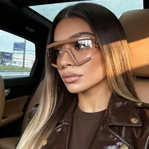 Large Frame Black Cycling Sunglasses Unisex Sports Eyewear Windproof Anti Glare UVA UVB Protection Outdoor Running Adventure For Men Women