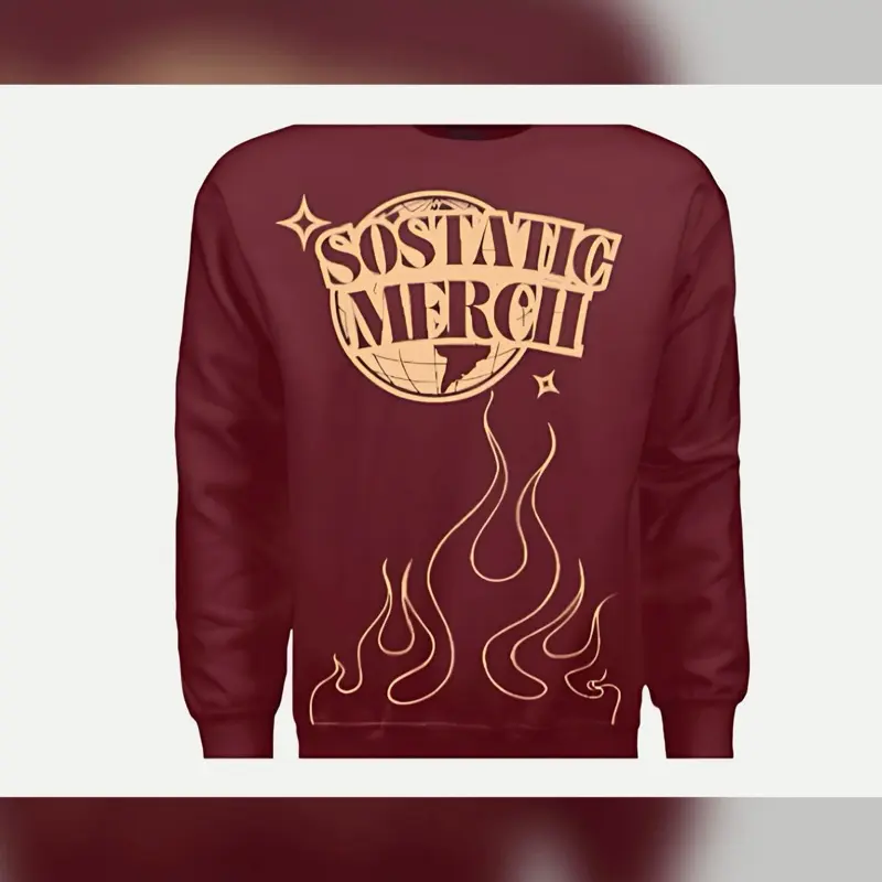 Men’s Pullover Sweatshirt by SoStaticMerch