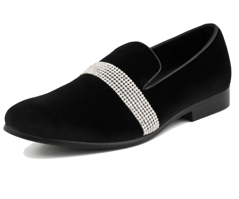 Bolano Dezzy Mens Glitter Encrusted Rhinestone Tuxedo  display picture 1