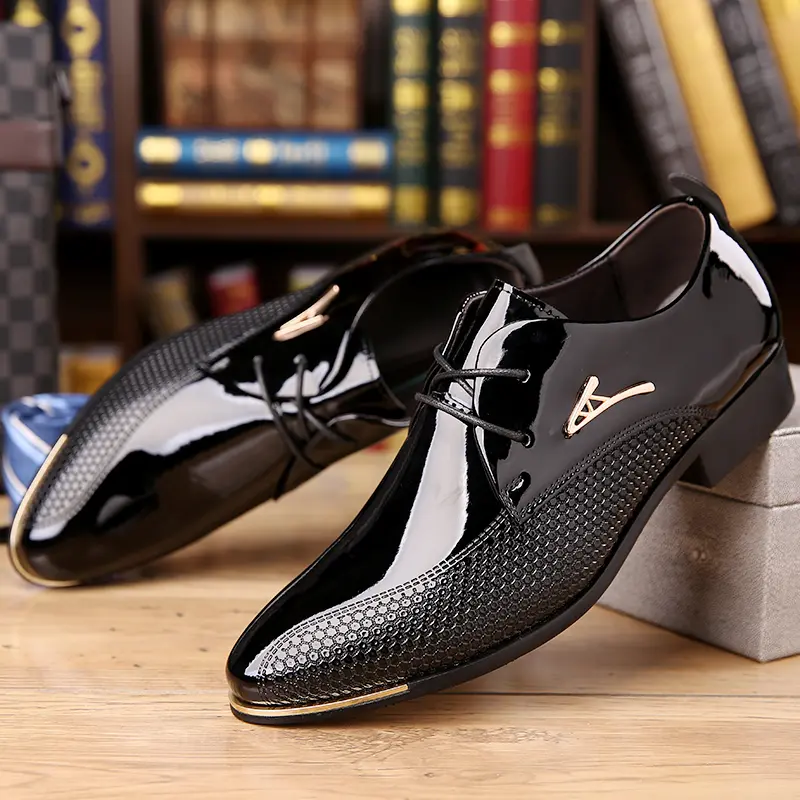 Shiny Men's Dress Performance ShoesClassic Lace-Up - TikTok Shop Shiny Men's Dress Performance ShoesClassic Lace-Up - TikTok Shop