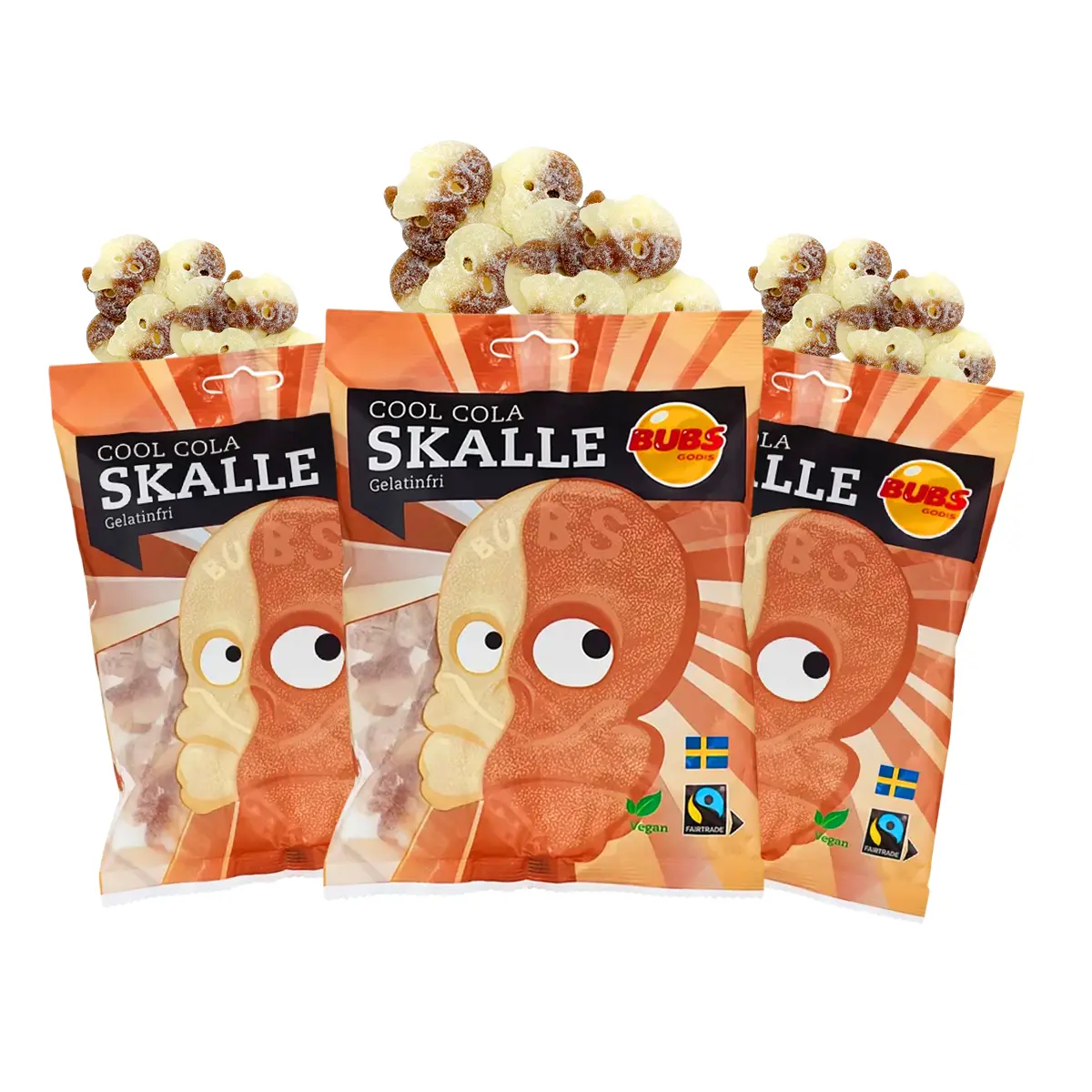 Cool Cola Raspberry Skulls