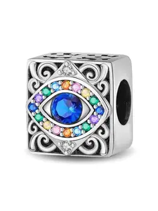 1Pc New Design Evil Eye Book Beaded Charm DIY Jewelry Making Kit for Bracelet Creative Craft Material Holiday Gift Pendant Women Birthday Gift Daily Wear Accessories
