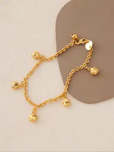 1pc Women's Bling Bling Charm Bracelet with Floral Charms, Cute Gift for Valentine's Day, Fashionable Jewelry, Casual Attire & Music Festival, Year-Round Special Occasion Chain for Women, Flower Design Bracelet