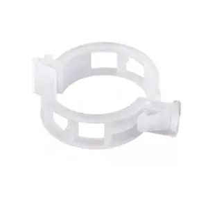 100 Counts Plant Support Clips,  Plastic Trellis Clips for Tomatoes, Vegetables & Vines (White)