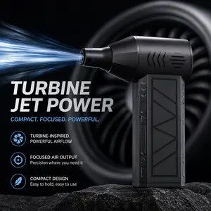 Multi-Functional Handheld Turbo Blower, Portable Air Duster for Camping, Outdoor Gear Cleaning & Quick Inflation, Compact & Versatile Design
