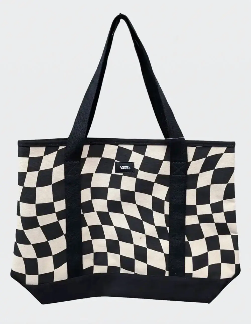 VANS  Mens Pergs Tote Bag, Black  &  White