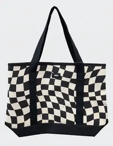 VANS  Mens Pergs Tote Bag, Black  &  White