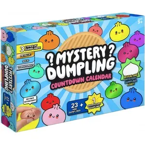 23+1 Mini Bao Bun Squishy Calendar Blind Box, Sensory Stress Relief Toy Set, Fun Squishy Mystery Box, Perfect Gift