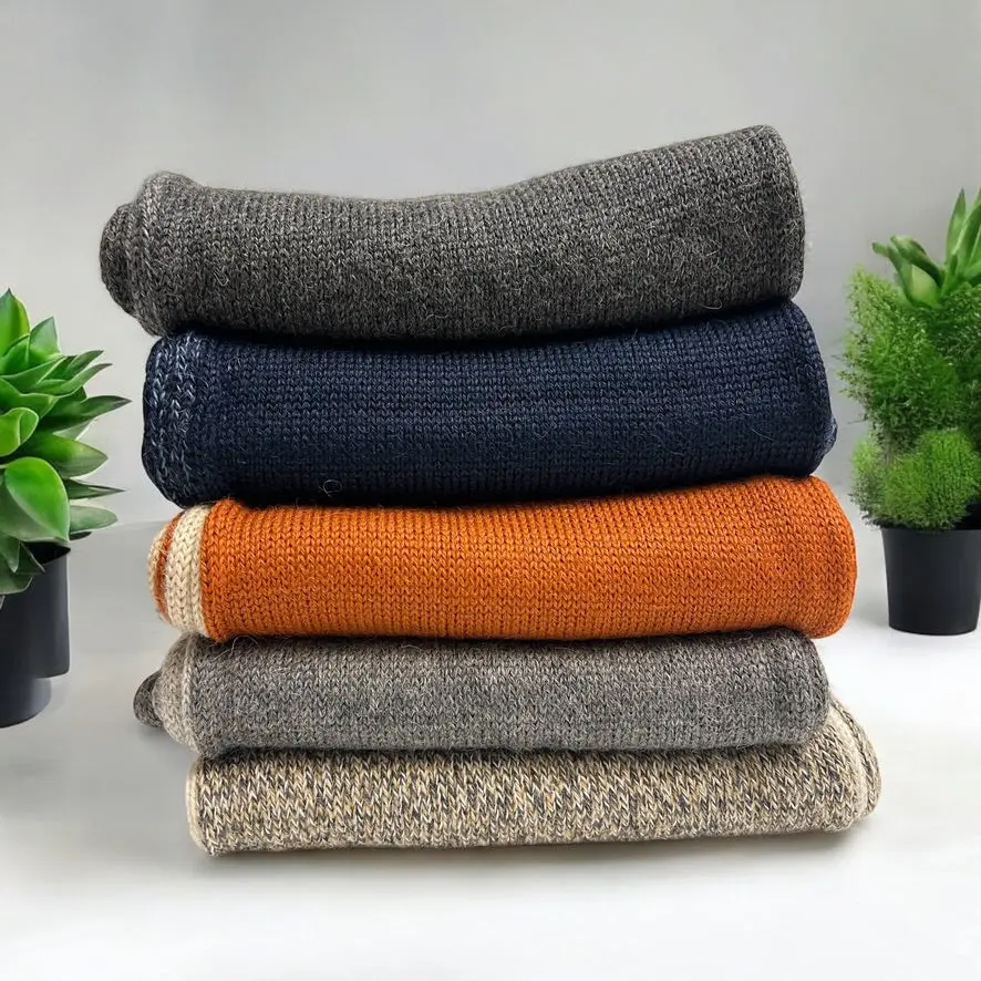 Luxury Alpaca DOBLE CARA Scarves.