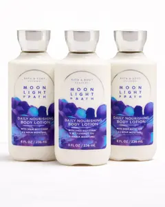 MOONLIGHT PATH Bath & Body Works Body Lotion 3-Pack – 8 oz Each
