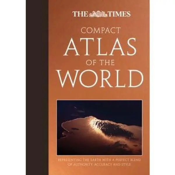 USED Book - The Times Compact Atlas of the World: Representing the Earth with a Perfect Blend of Authority, Accuracy and Style (The Times Atlases) by Times UK (Hardcover) - english