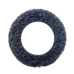1-piece Car Wheel Hub Rust Removal & Polishing Tool, Special Black King Abrasive Disc. For rust removal and paint grinding, auto sheet metal polishing, abrasive grinding disc, wheel hub sanding tool. Suitable for cars and RVs, made of durable material.