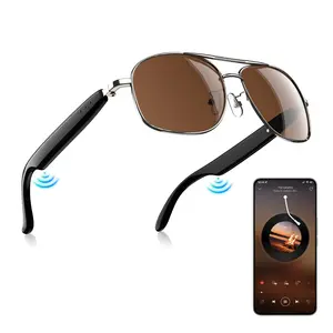 Blackview Fashion Smart Sunglasses, Bluetooth Audio Glasses for Calls & Music, Open-Ear Sound, IP54 Waterproof, UV Blocking, Comfortable Stylish Wear for Everyday Use
