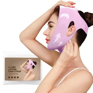 Line Lifting Chin Strap for Sleeping & Yoga, V-Line Mask, Chinstrap for Sleeping, Reusable Face Strap, Jaw Strap,Jawline Shaper Facial Adjustable