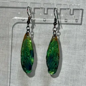 Nature's Wings Handmade Cicada Earrings - Perfect for Any Occasion