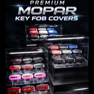 Performance Smart Key Fob Shell Cover for Dodge Charger Challenger Durango Jeep Trackhawk & RAM TRX (Multiple Styles)