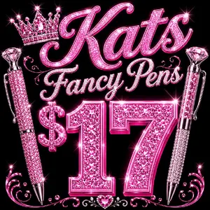LIVE CLAIM ONLY - Kat's Bling Pen - Picture shown is for reference only - Sold separately