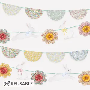 Meri Meri x Liberty Bunny Garland Set