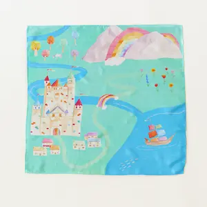 Rainbowland Playmap Playsilk