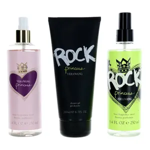 Vera Wang Rock Princess Gift Set – Bold, Sweet & Romantic Fragrance for Women