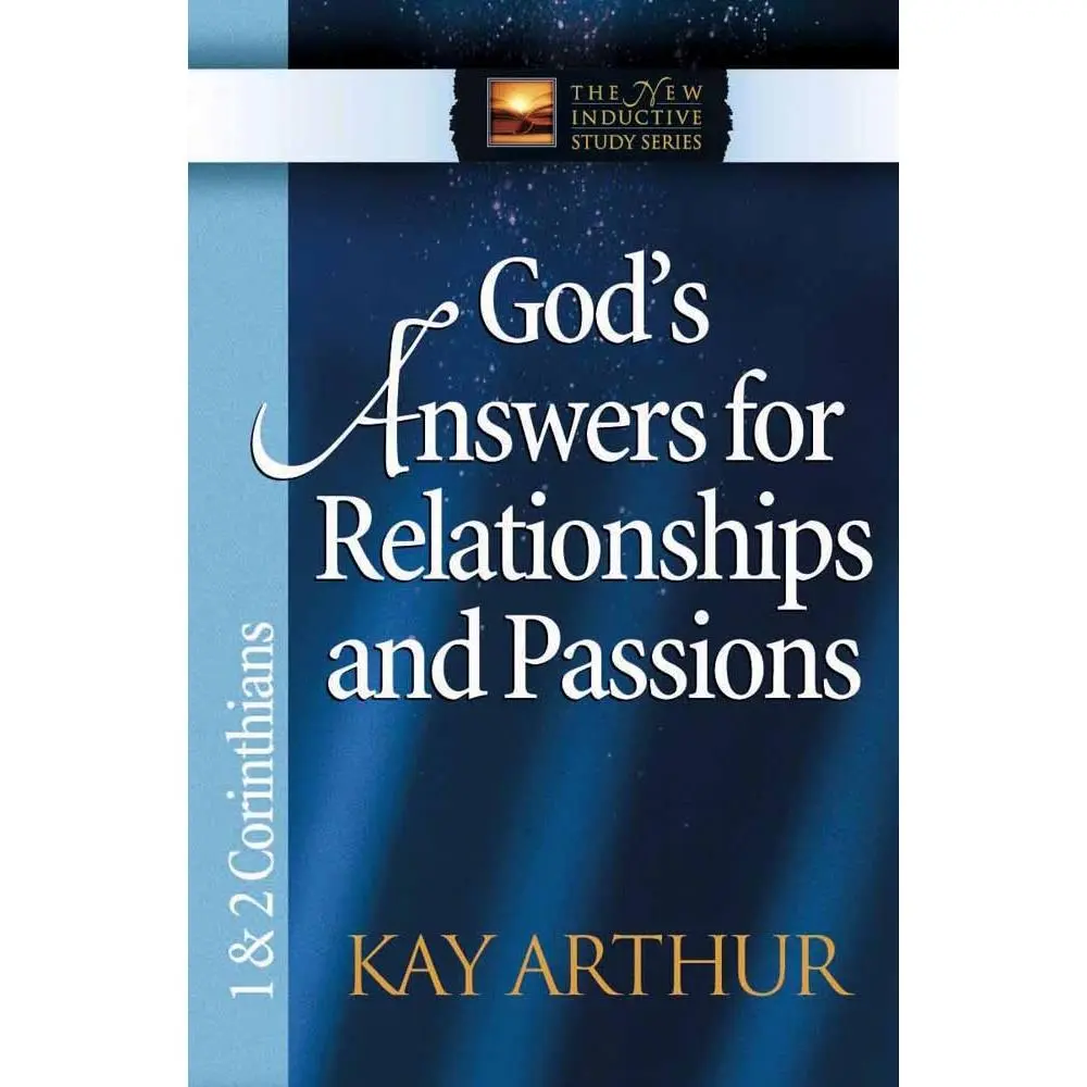 USED Book - God's Answers for Relationships and Passions: 1 & 2 Corinthians by Arthur, Kay (Paperback) - english